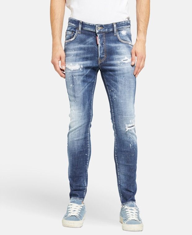 Dsquared2 Super Twinky Jean Slim fit jeans Size US 44 / EU 60 - 2 Thumbnail