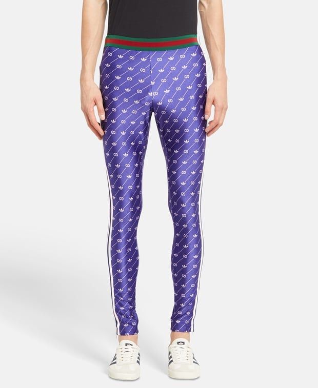 Adidas × Gucci Training tights Size US 34 / EU 50 - 2 Thumbnail