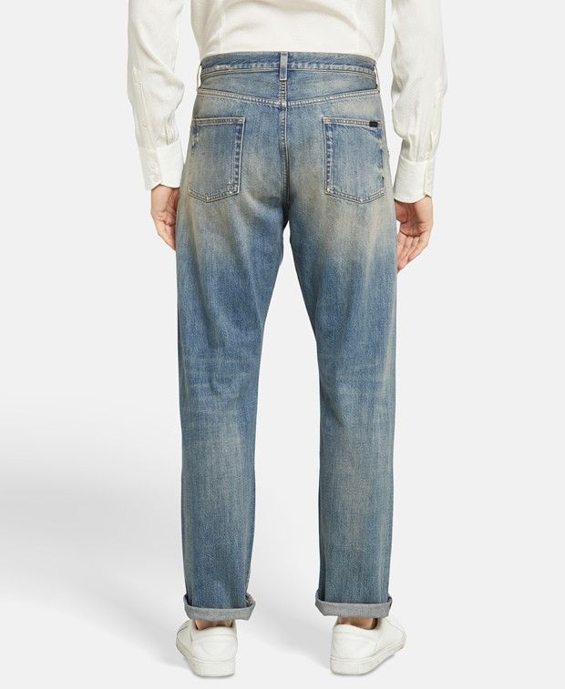 Saint Laurent Paris Relaxed Fit Jeans Size US 30 / EU 46 - 3 Thumbnail