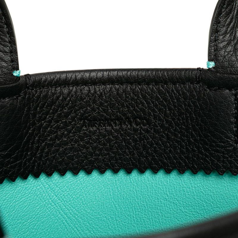 Tiffany & Co. Tiffany & Co. Tiffany Mini Shopping Bag Leather 2way Bag Leather Shoulder Bag Size ONE SIZE - 11 Thumbnail