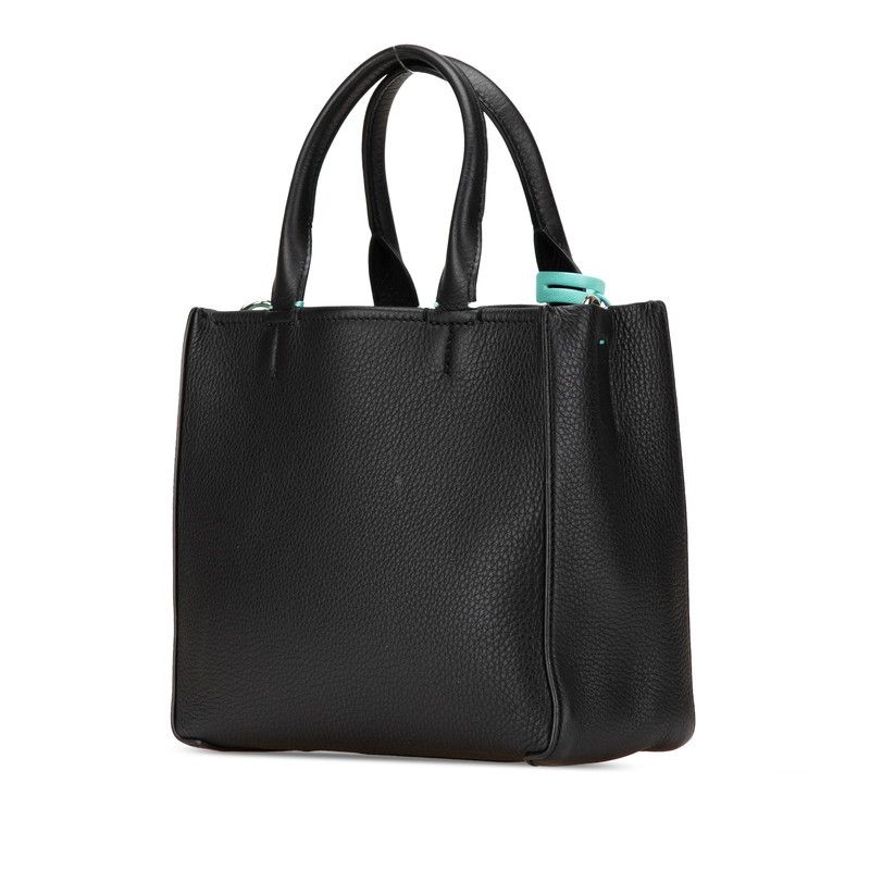 Tiffany & Co. Tiffany & Co. Tiffany Mini Shopping Bag Leather 2way Bag Leather Shoulder Bag Size ONE SIZE - 2 Thumbnail