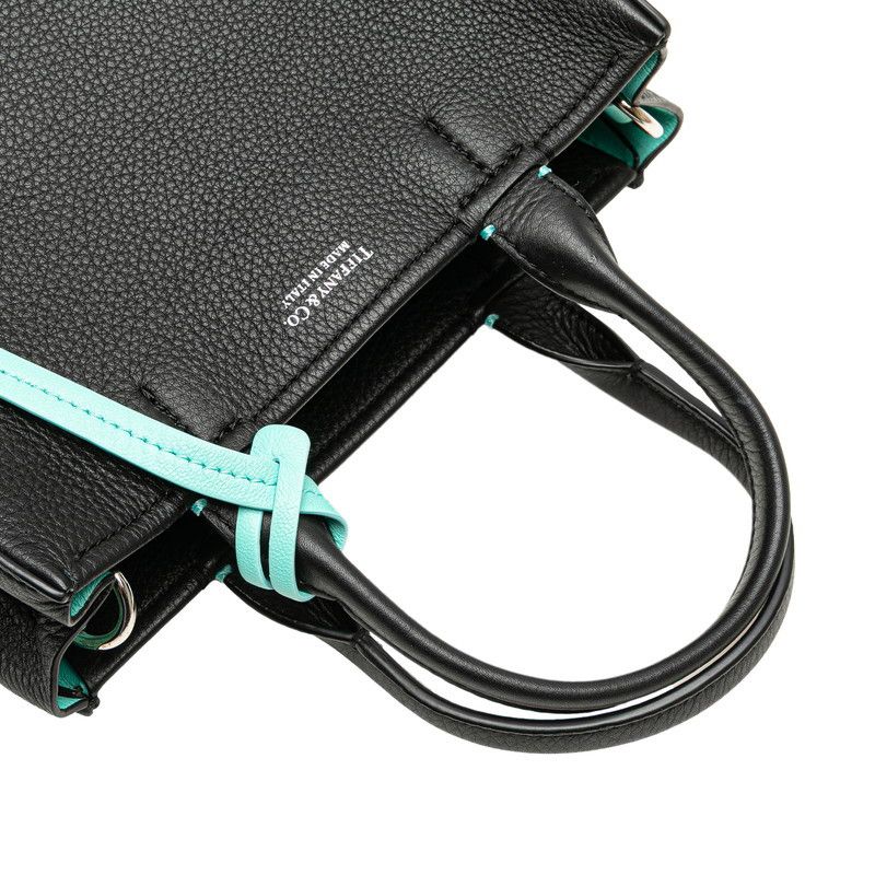 Tiffany & Co. Tiffany & Co. Tiffany Mini Shopping Bag Leather 2way Bag Leather Shoulder Bag Size ONE SIZE - 4 Thumbnail