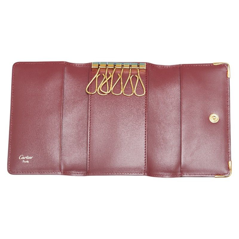 Cartier Cartier Cartier Must Line Leather Key Case Leather Key case Size ONE SIZE - 4 Thumbnail