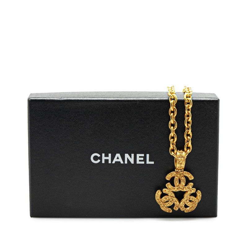 Chanel Chanel Chanel Coco Mark Necklace Metal Necklace Size ONE SIZE - 4 Thumbnail