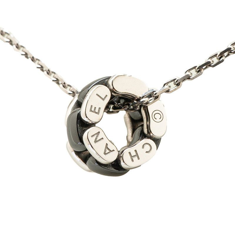 Chanel Chanel Chanel Ultra K18WG Ceramic Necklace Metal Necklace Size ONE SIZE - 2 Thumbnail