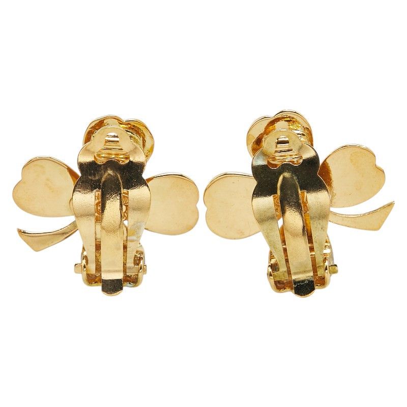 Chanel Chanel Chanel Clover Earrings Metal Earrings Size ONE SIZE - 3 Thumbnail