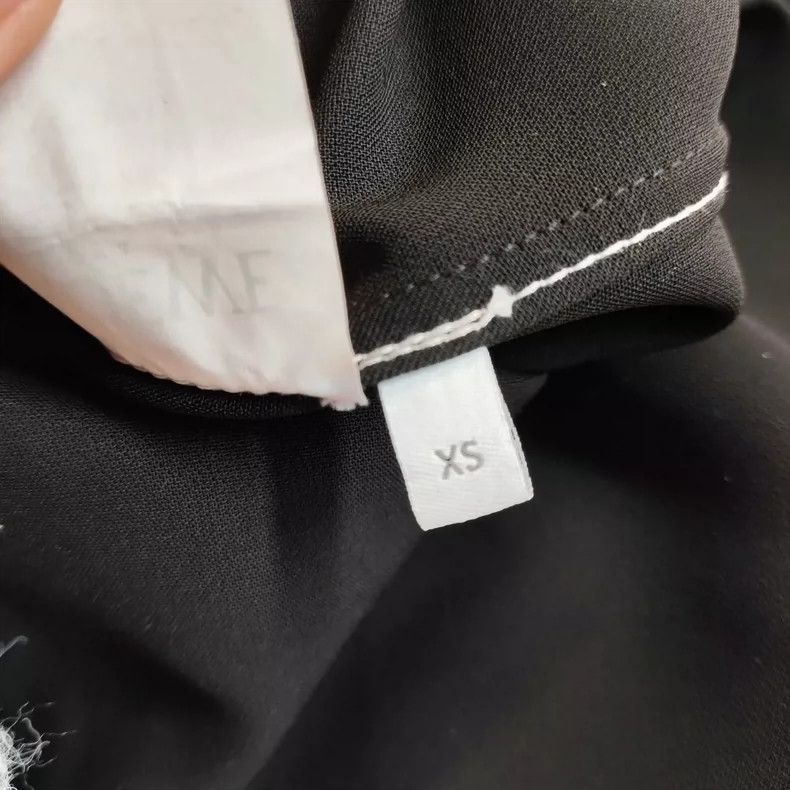 Loewe long black trench coat with white stitching Size US XS / EU 42 / 0 - 5 Thumbnail