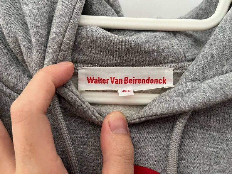 Walter Van Beirendonck pink alien hooded sweatshirt by walter van beirendonck Size US L / EU 52-54 / 3 - 3 Thumbnail