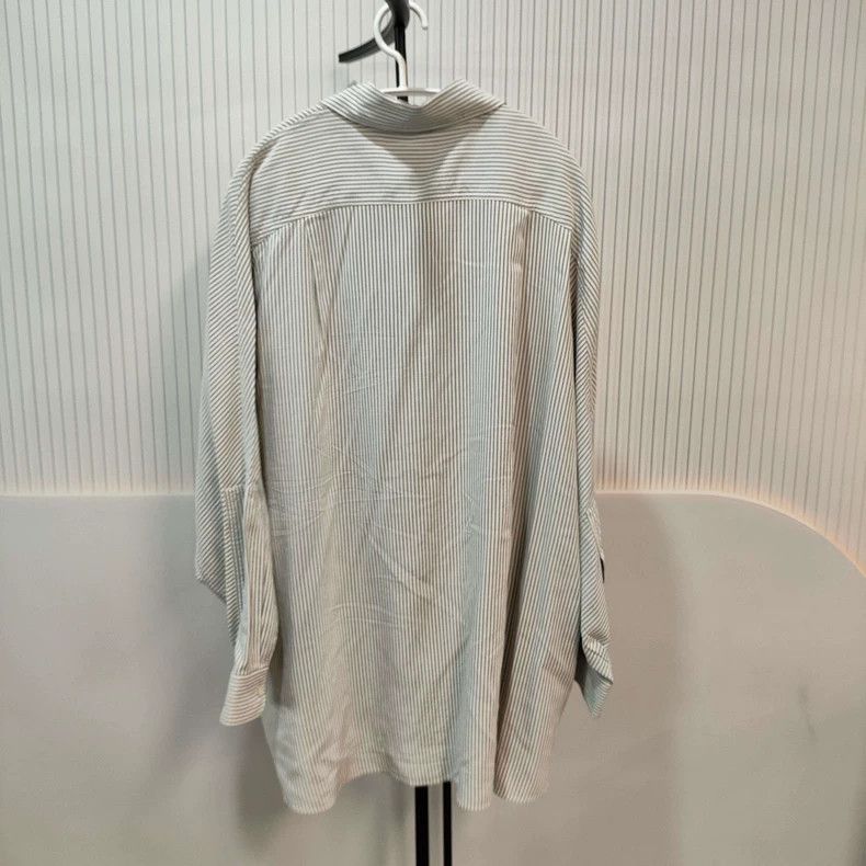 Loewe blue and white striped oversized shirt Size US XS / EU 42 / 0 - 2 Thumbnail