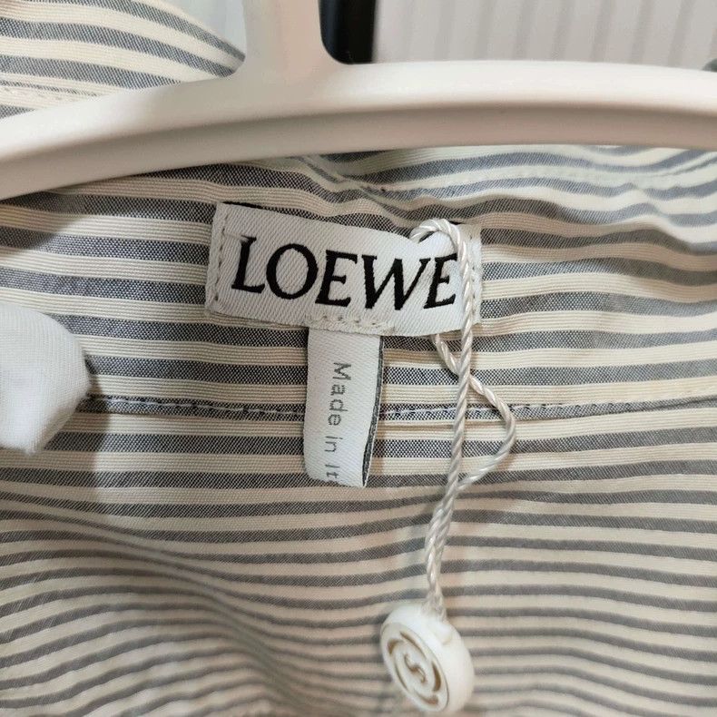 Loewe blue and white striped oversized shirt Size US XS / EU 42 / 0 - 3 Thumbnail