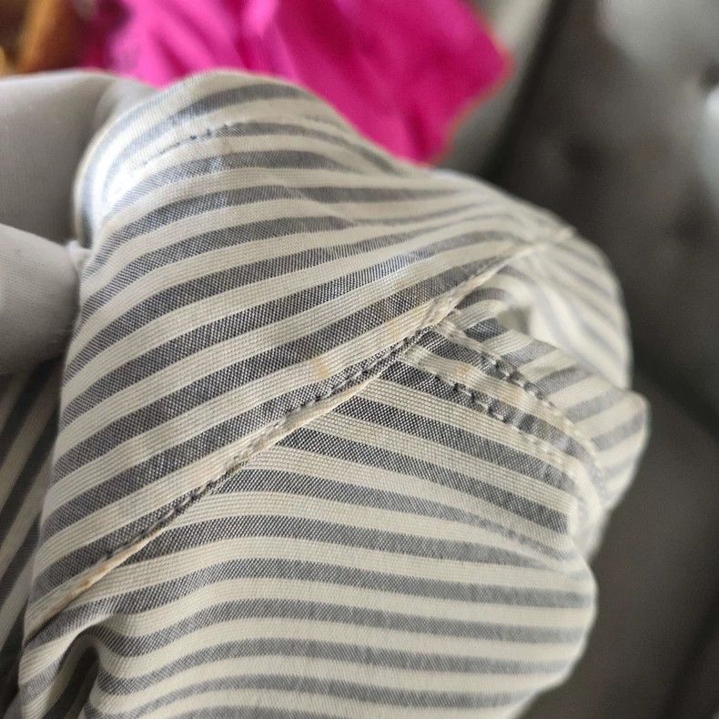 Loewe blue and white striped oversized shirt Size US XS / EU 42 / 0 - 8 Thumbnail
