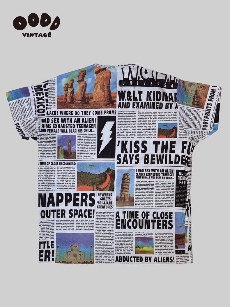 Walter Van Beirendonck walter van beirendonck alien print t-shirt Size US M / EU 48-50 / 2 - 2 Thumbnail
