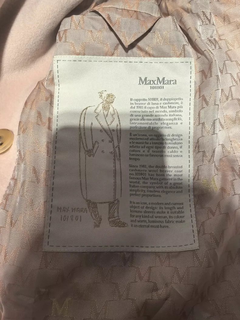 Max Mara maxmara madame classic coat in pink Size US S / EU 44-46 / 1 - 3 Thumbnail