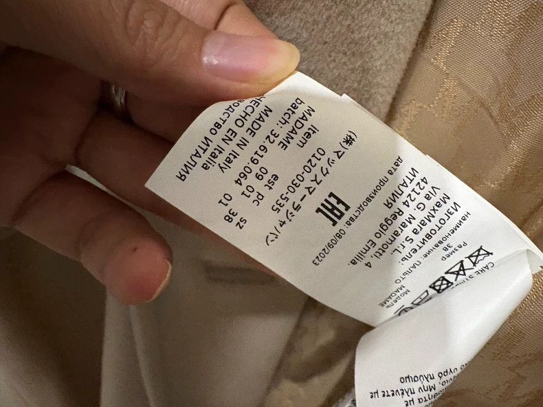 Max Mara maxmara double-breasted beige coat Size US S / EU 44-46 / 1 - 5 Thumbnail