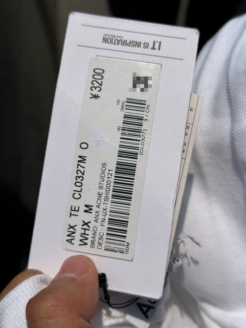 Acne Studios acne studios short sleeve t-shirt with tag Size US M / EU 48-50 / 2 - 4 Thumbnail