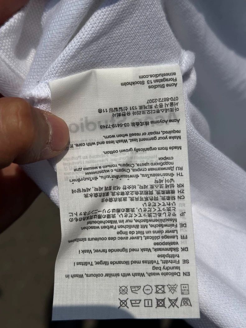 Acne Studios acne studios short sleeve t-shirt with tag Size US M / EU 48-50 / 2 - 6 Thumbnail