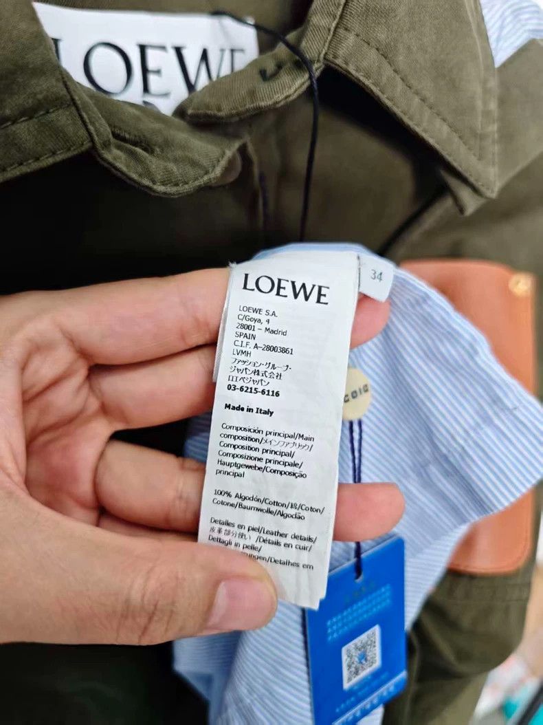 Loewe loewe green hooded trench coat with tags Size US S / EU 44-46 / 1 - 4 Thumbnail
