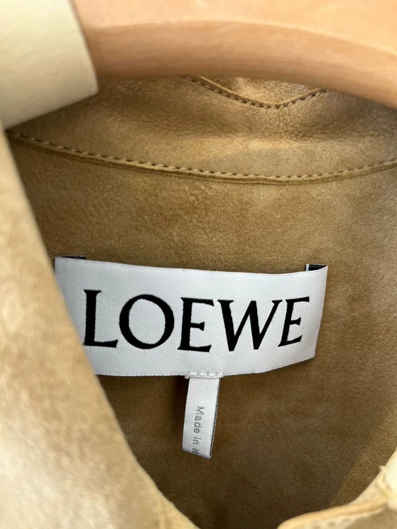 Loewe loewe tan suede outerwear jacket Size US S / EU 44-46 / 1 - 3 Thumbnail