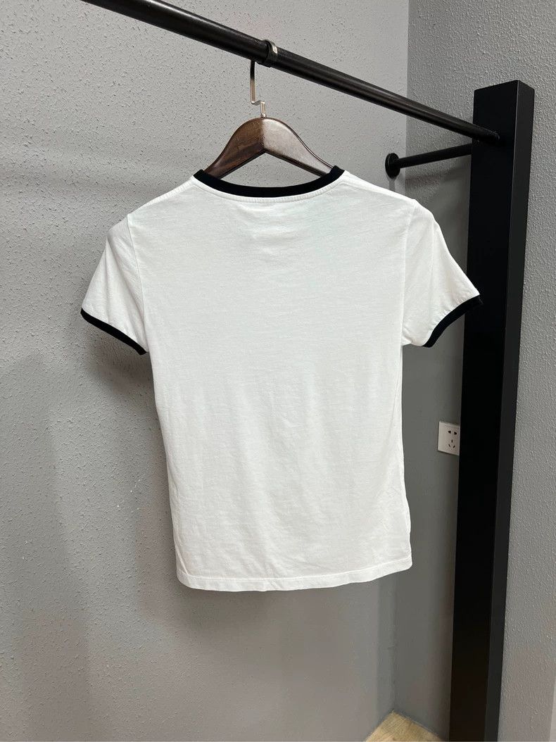 Loewe white short sleeve t-shirt with logo Size US XS / EU 42 / 0 - 2 Thumbnail
