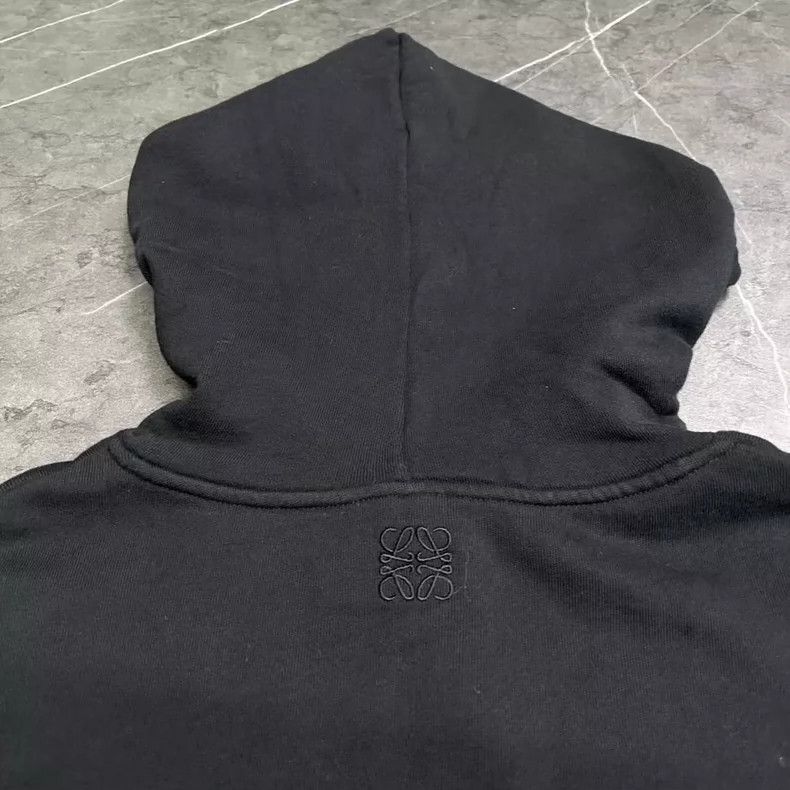 Loewe loewe graphic logo hoodie in black Size US XL / EU 56 / 4 - 5 Thumbnail
