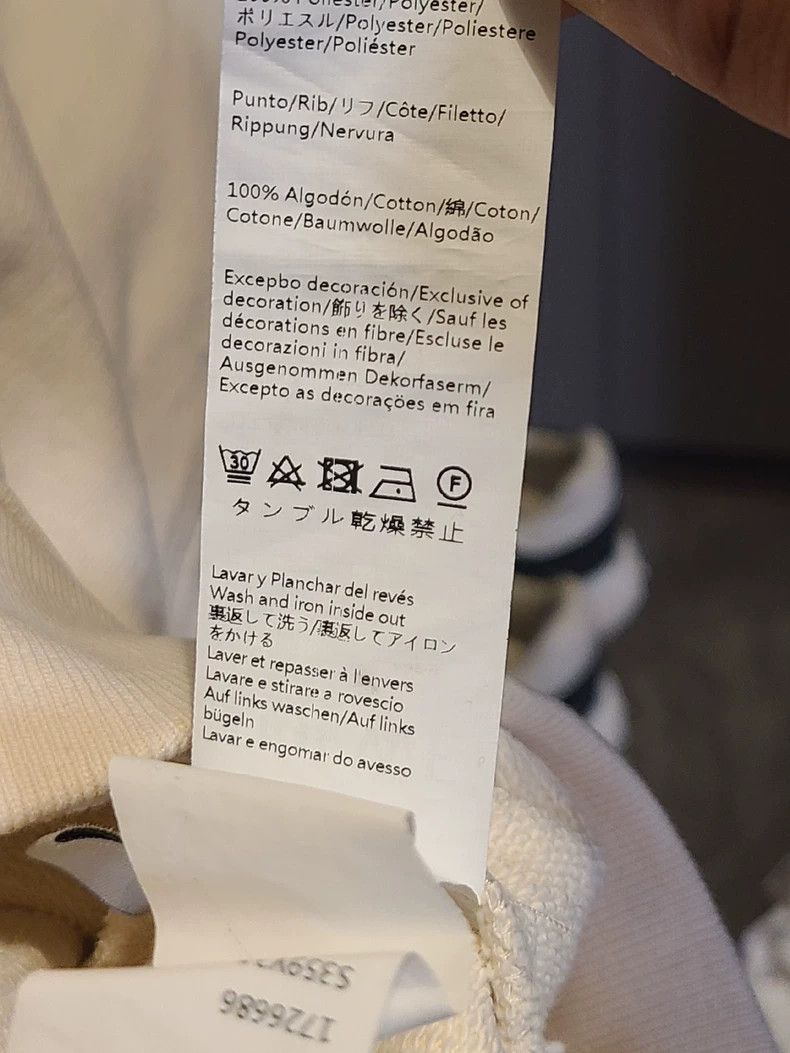 Loewe loewe graphic sweatshirt in cream color Size US S / EU 44-46 / 1 - 5 Thumbnail
