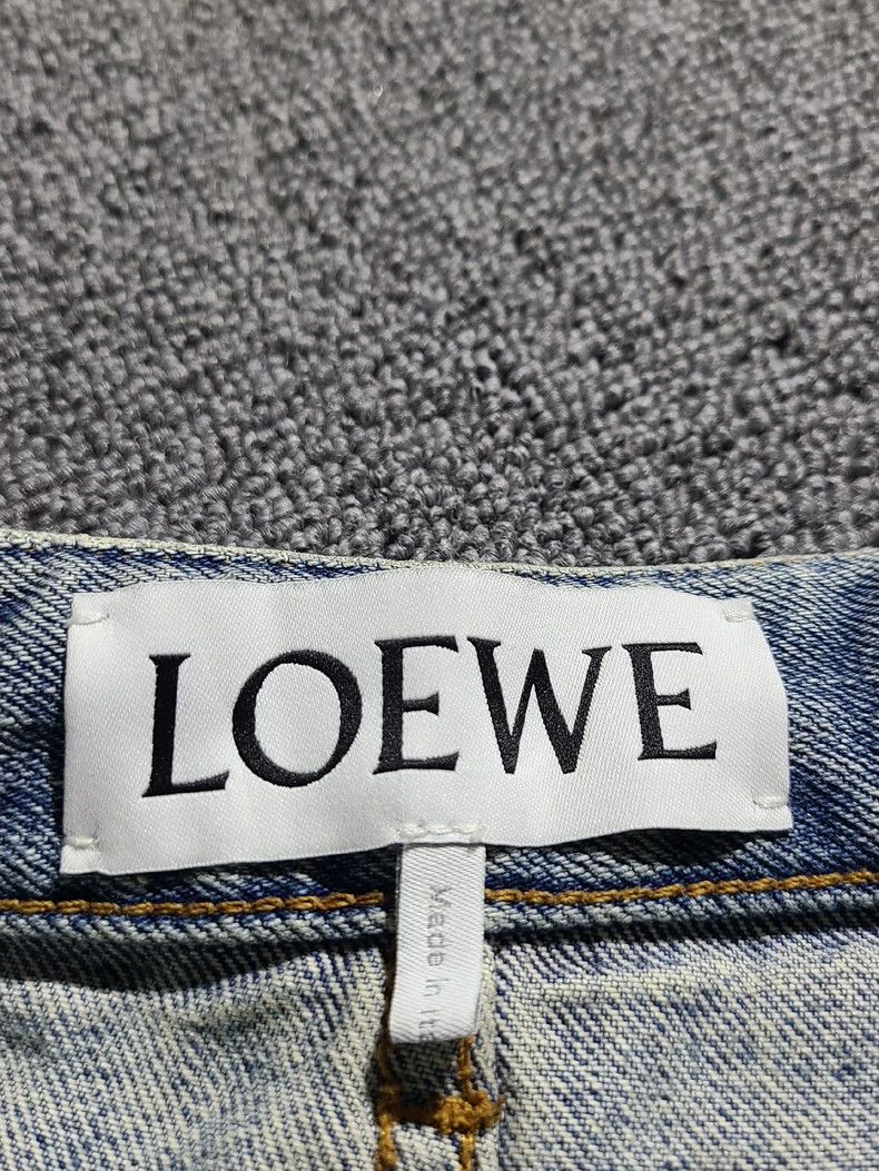 Loewe Loewe Women's Denim Pants Size 36 Size US 36 / EU 52 - 2 Thumbnail