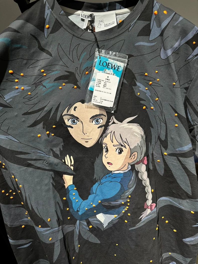 Loewe loewe x studio ghibli howls moving castle t-shirt Size US M / EU 48-50 / 2 - 3 Thumbnail
