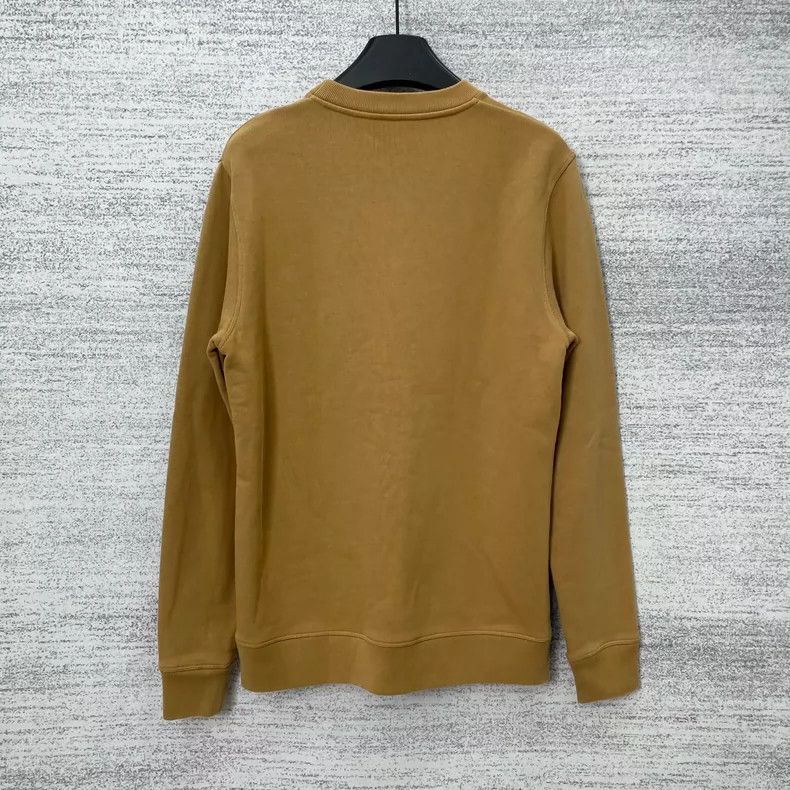 Loewe loewe logo embroidered khaki sweatshirt Size US S / EU 44-46 / 1 - 2 Thumbnail
