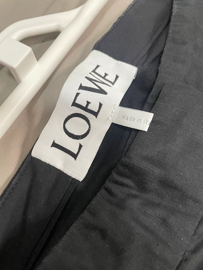 Loewe black wide-leg LOEWE trousers size 38 Size US 38 / EU 54 - 3 Thumbnail