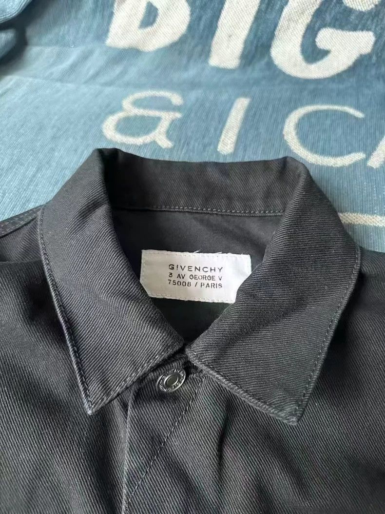 Givenchy givenchy black denim jacket size xl Size US XL / EU 56 / 4 - 3 Thumbnail
