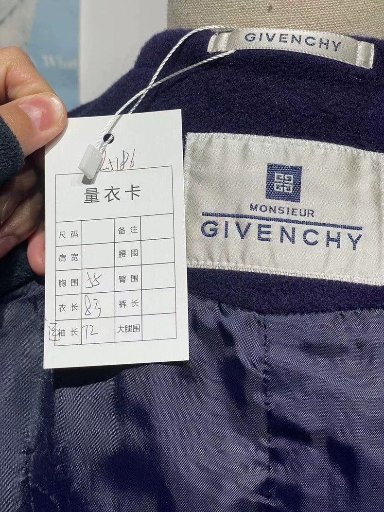 Givenchy vintage givenchy purple wool coat for women Size US M / EU 48-50 / 2 - 6 Thumbnail