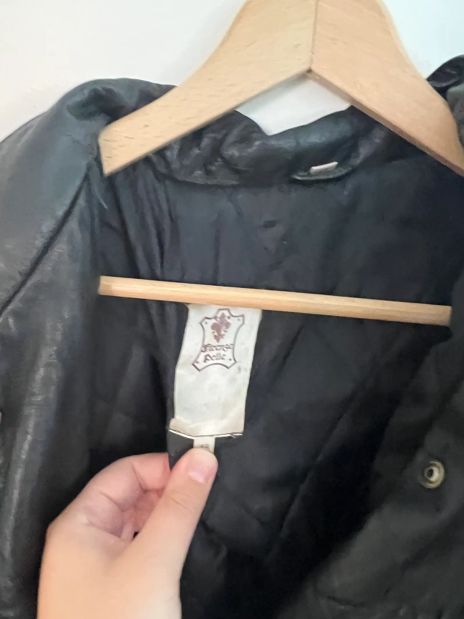 Firenze Firenze Pelle Leather Jacket Size L / US 10 / IT 46 - 2 Thumbnail
