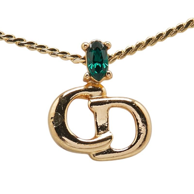 Dior Dior Dior CD Logo Necklace Metal Necklace DUTY FREE for USA Size ONE SIZE - 2 Thumbnail