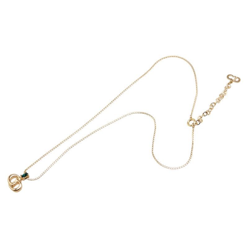 Dior Dior Dior CD Logo Necklace Metal Necklace DUTY FREE for USA Size ONE SIZE - 4 Thumbnail