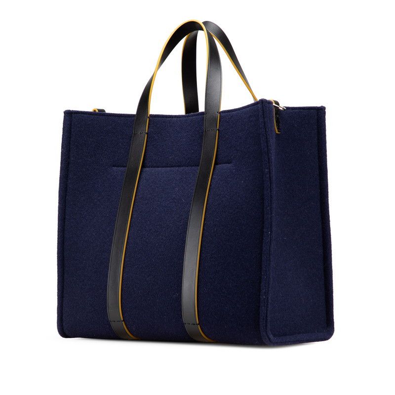Fendi Fendi Fendi 7VA390 Wool Leather Tote Bag Leather Tote Bag 7VA390 DUTY FREE for USA Size ONE SIZE - 2 Thumbnail