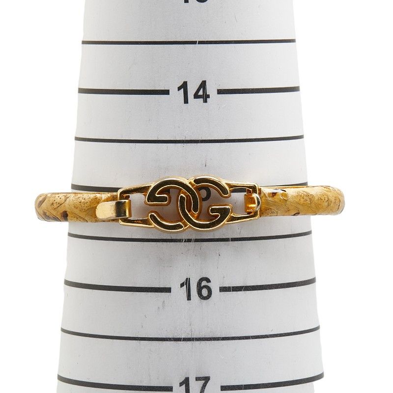 Gucci Gucci Gucci Interlocking G Python Bracelet Natural Material Bracelet Size ONE SIZE - 6 Thumbnail