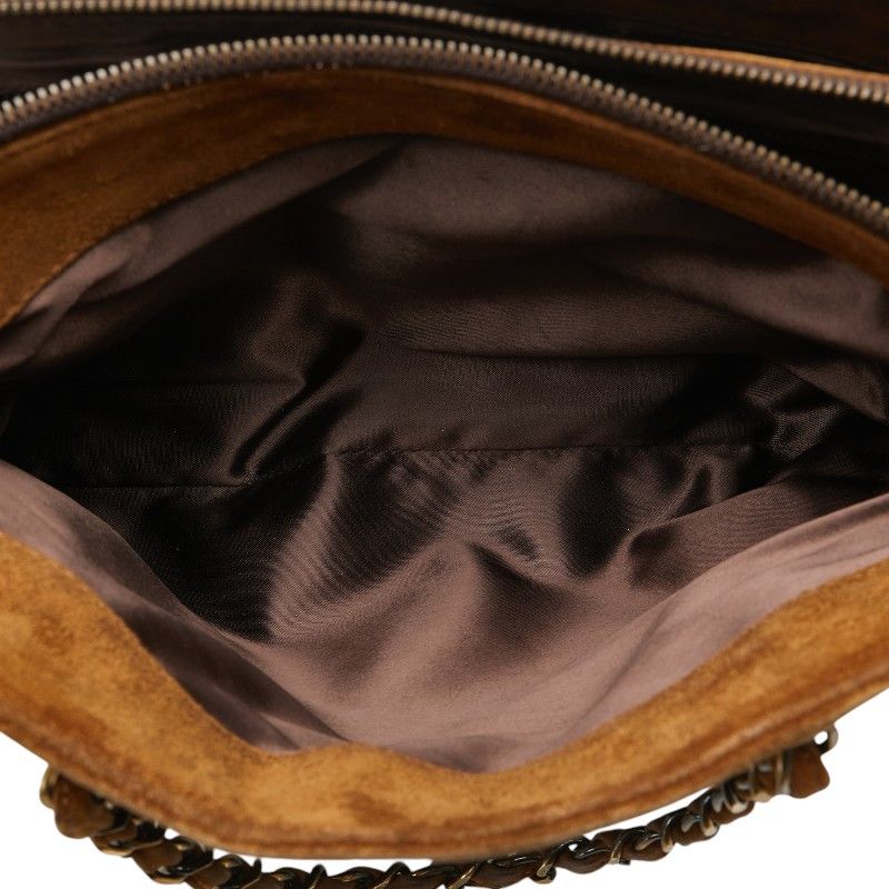 Chanel Chanel Chanel Suede Chain Tote Bag Suede Tote Bag Size ONE SIZE - 5 Thumbnail