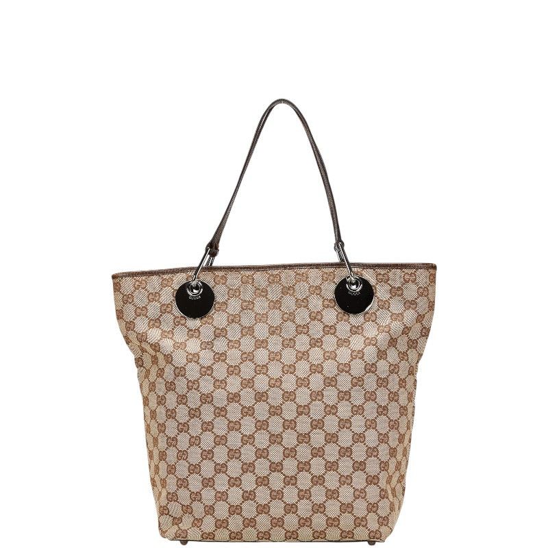 Gucci Gucci Gucci GG Canvas Tote Bag Canvas Tote Bag 120836 Size ONE SIZE - 2 Thumbnail