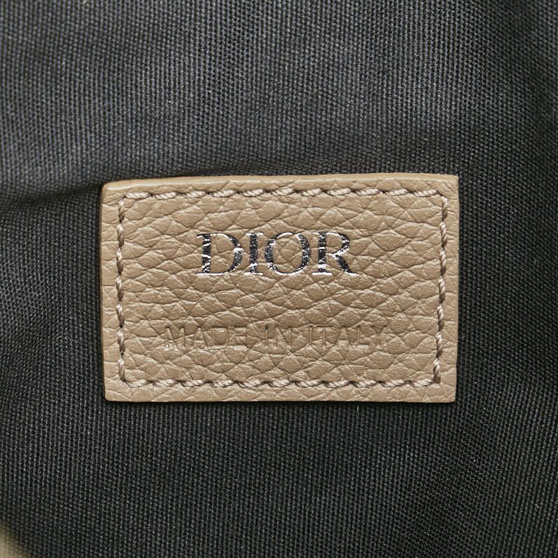 Dior Dior Dior Saddle Oblique Canvas Leather 2way Shoulder Bag Canvas Shoulder Bag Size ONE SIZE - 12 Thumbnail