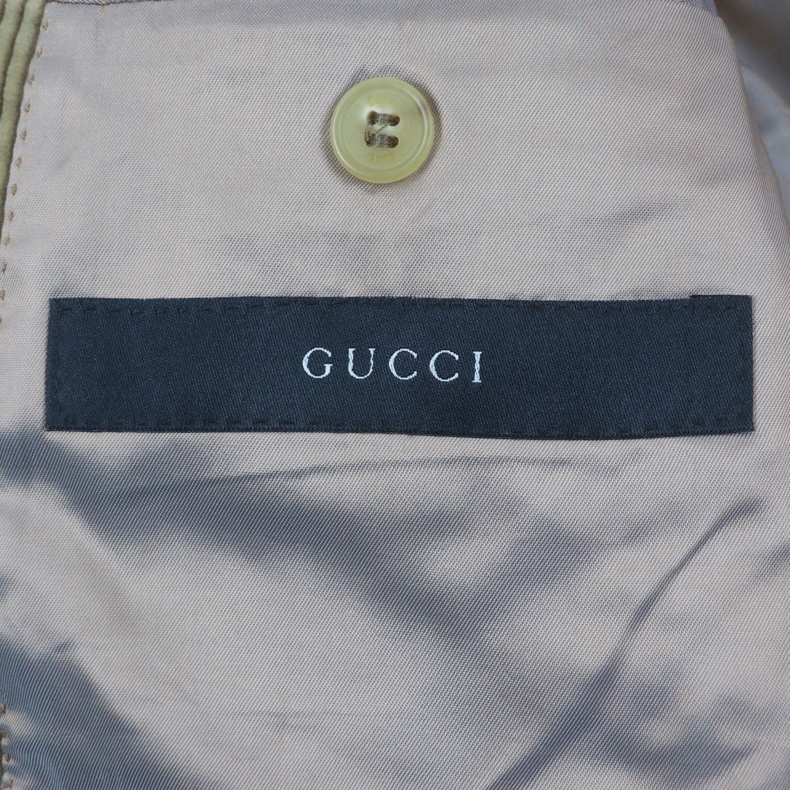 Gucci Gucci Gucci Tailored Jacket Cotton Jacket Cotton Outerwear DUTY FREE for USA Size ONE SIZE - 6 Thumbnail