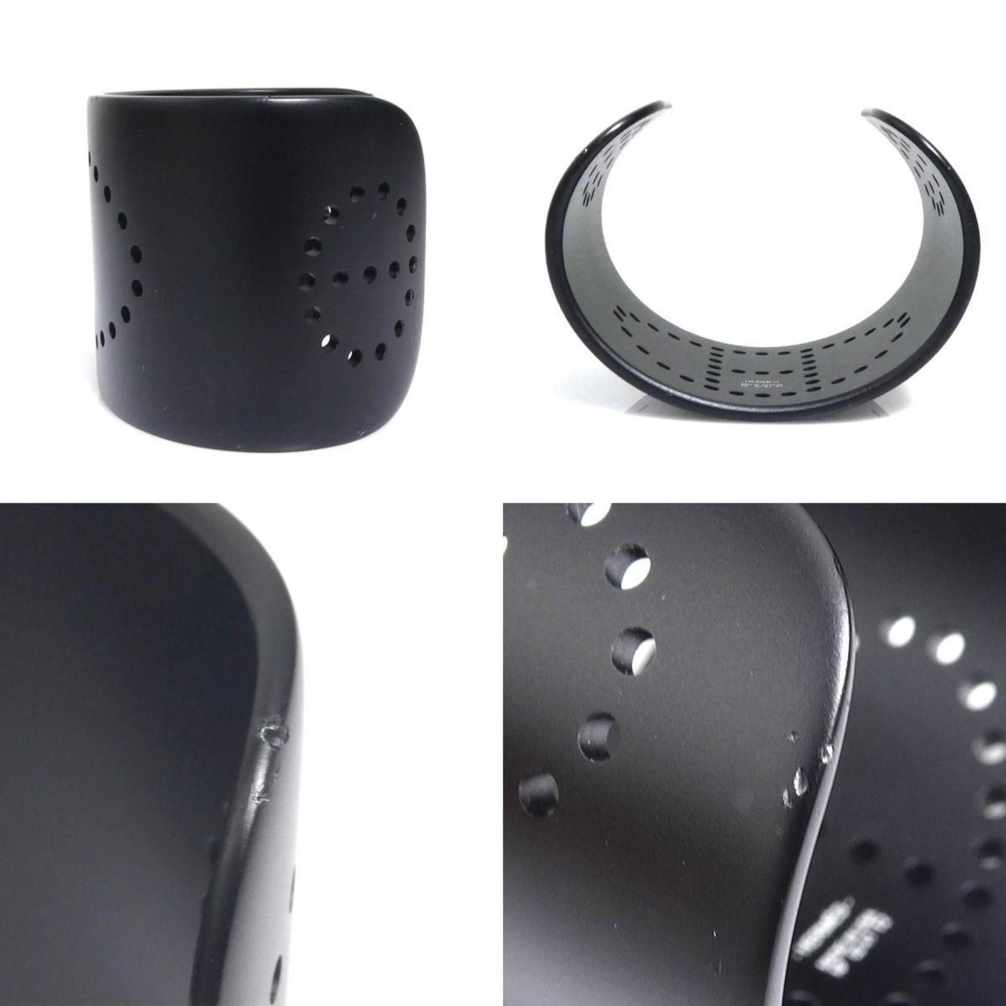 Hermes Hermes Bangle Bracelet H Aluminum Black Women's e60606g Size ONE SIZE - 4 Thumbnail