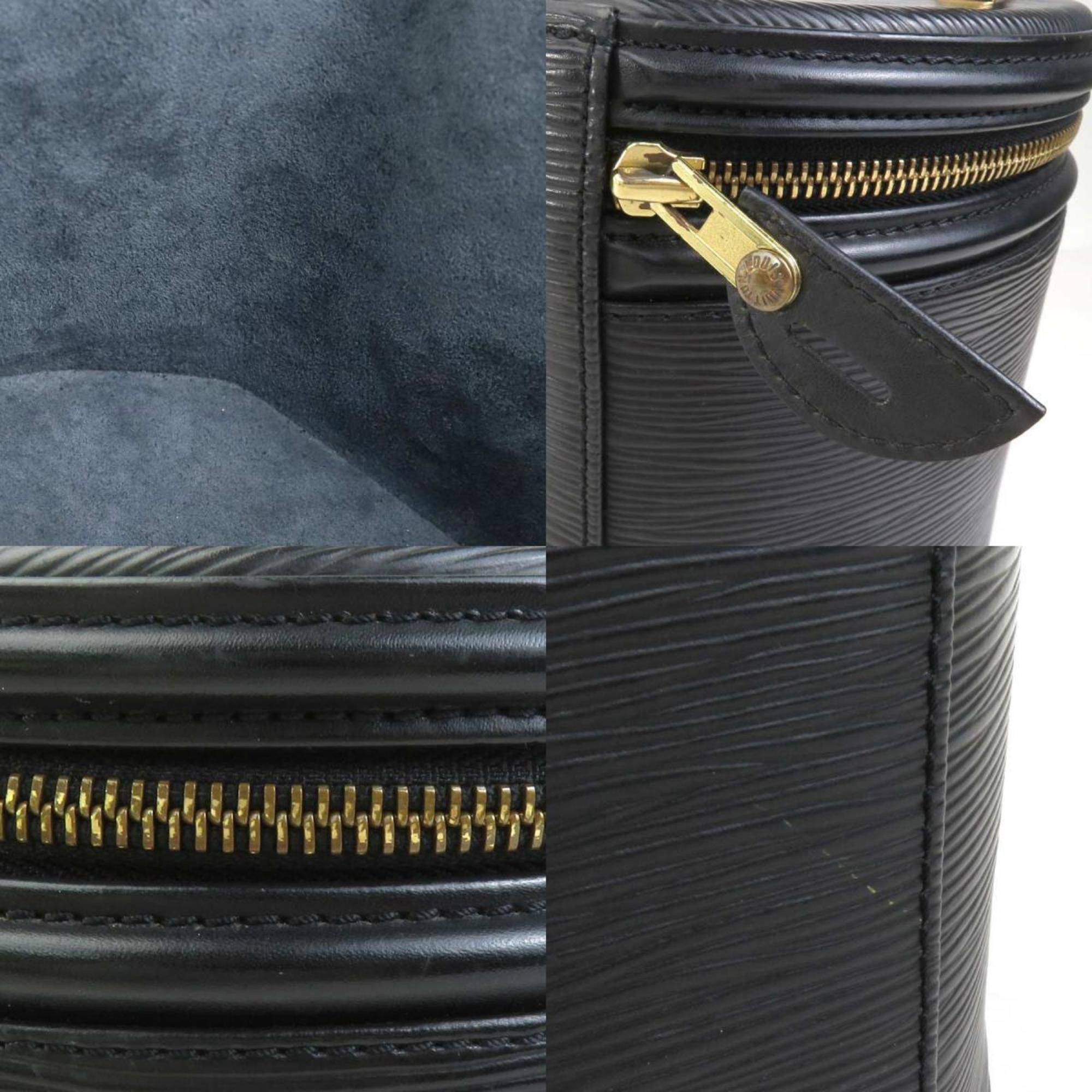 Louis Vuitton Louis Vuitton Epi Cannes Handbag, Leather, Noir, Women's, M48032, h31301a Size ONE SIZE - 4 Thumbnail