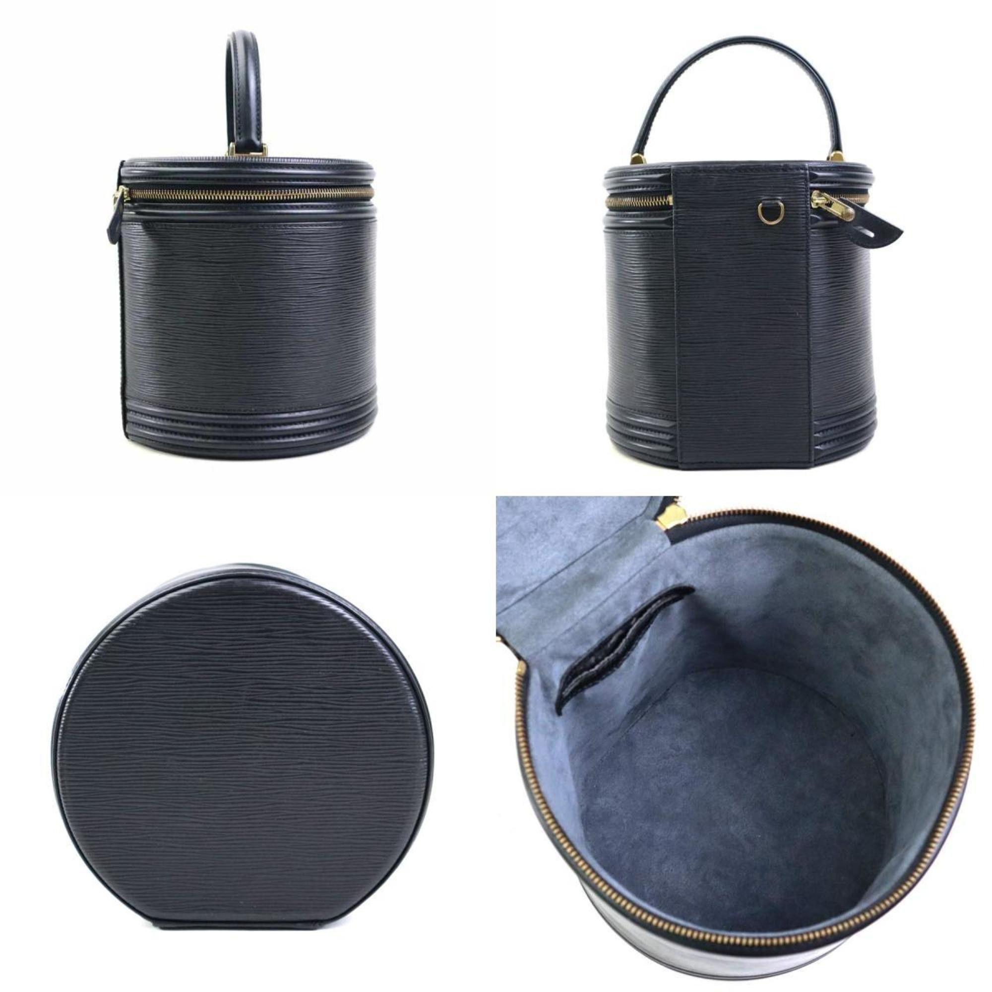 Louis Vuitton Louis Vuitton Epi Cannes Handbag, Leather, Noir, Women's, M48032, h31301a Size ONE SIZE - 2 Thumbnail