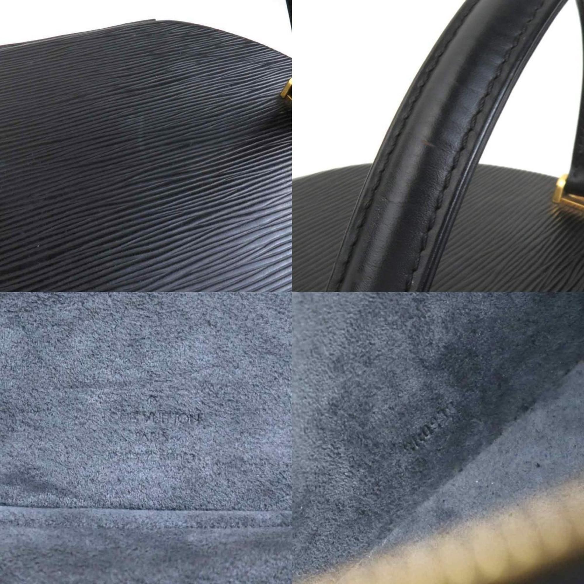 Louis Vuitton Louis Vuitton Epi Cannes Handbag, Leather, Noir, Women's, M48032, h31301a Size ONE SIZE - 5 Thumbnail