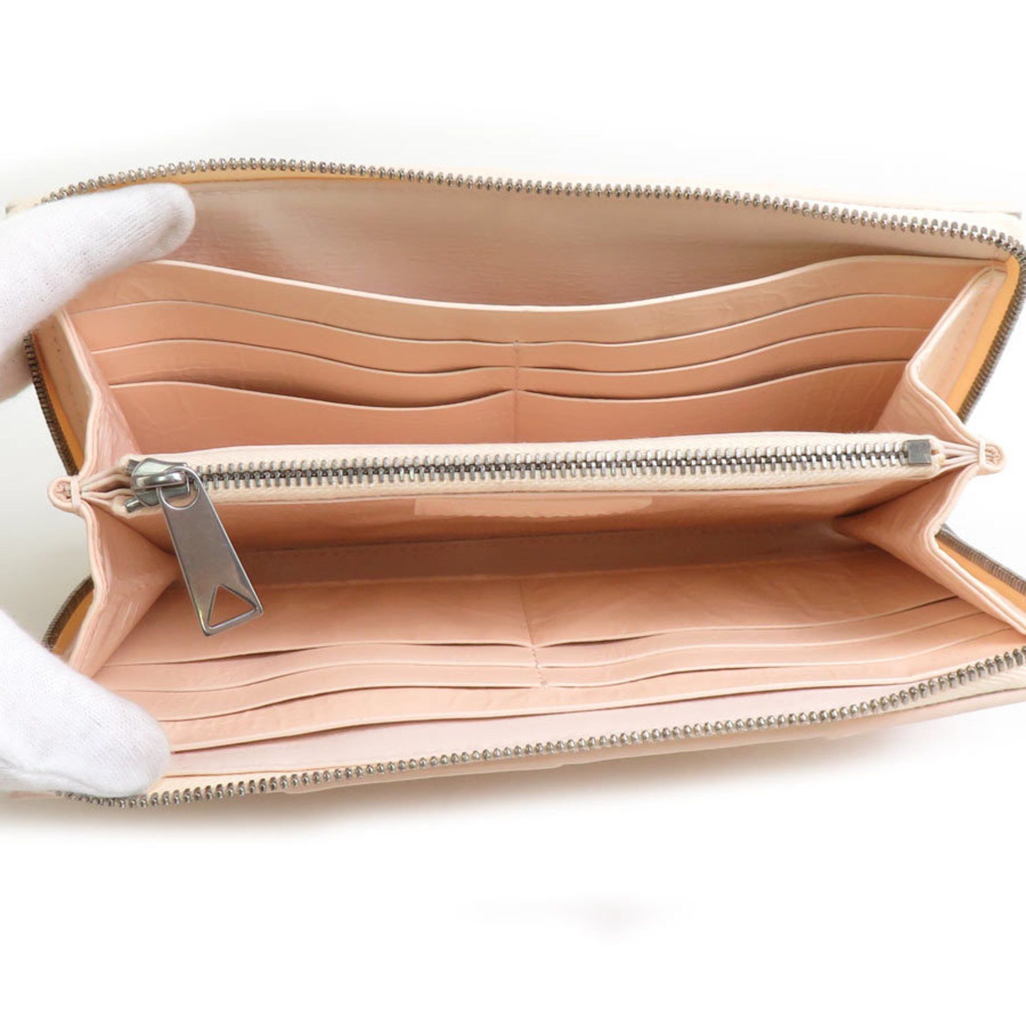 Bottega Veneta BOTTEGA VENETA Round Long Wallet Leather Melon Washed Men's Women's h31302i Size ONE SIZE - 3 Thumbnail