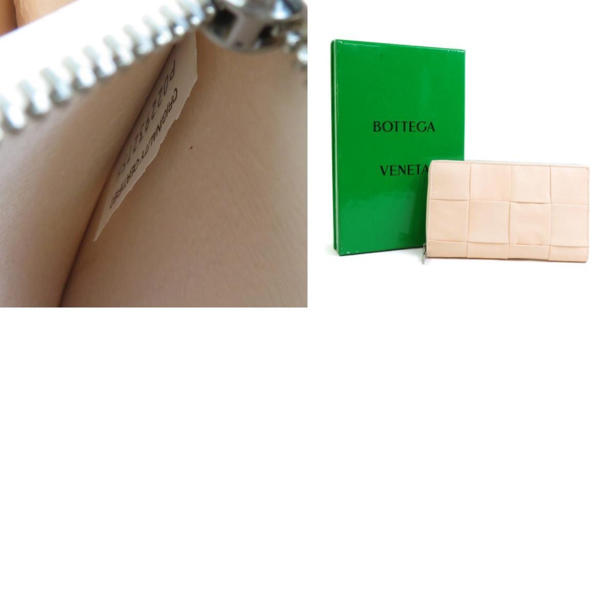 Bottega Veneta BOTTEGA VENETA Round Long Wallet Leather Melon Washed Men's Women's h31302i Size ONE SIZE - 5 Thumbnail