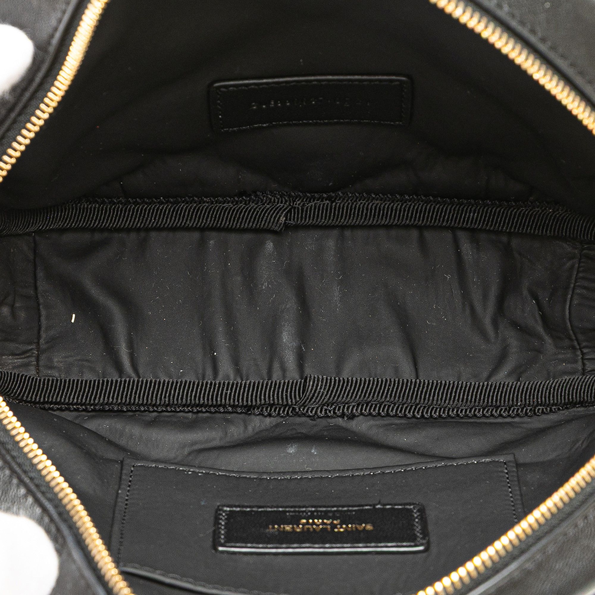Yves Saint Laurent Yves Saint Laurent Quilted Lambskin Lolita Cosmetics Pouch Size ONE SIZE - 4 Thumbnail