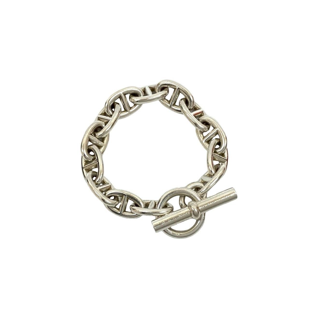 Hermes Hermes Hermes Chaine d'Ancre Silver 925 Bracelet Metal Bracelet Size ONE SIZE - 7 Thumbnail