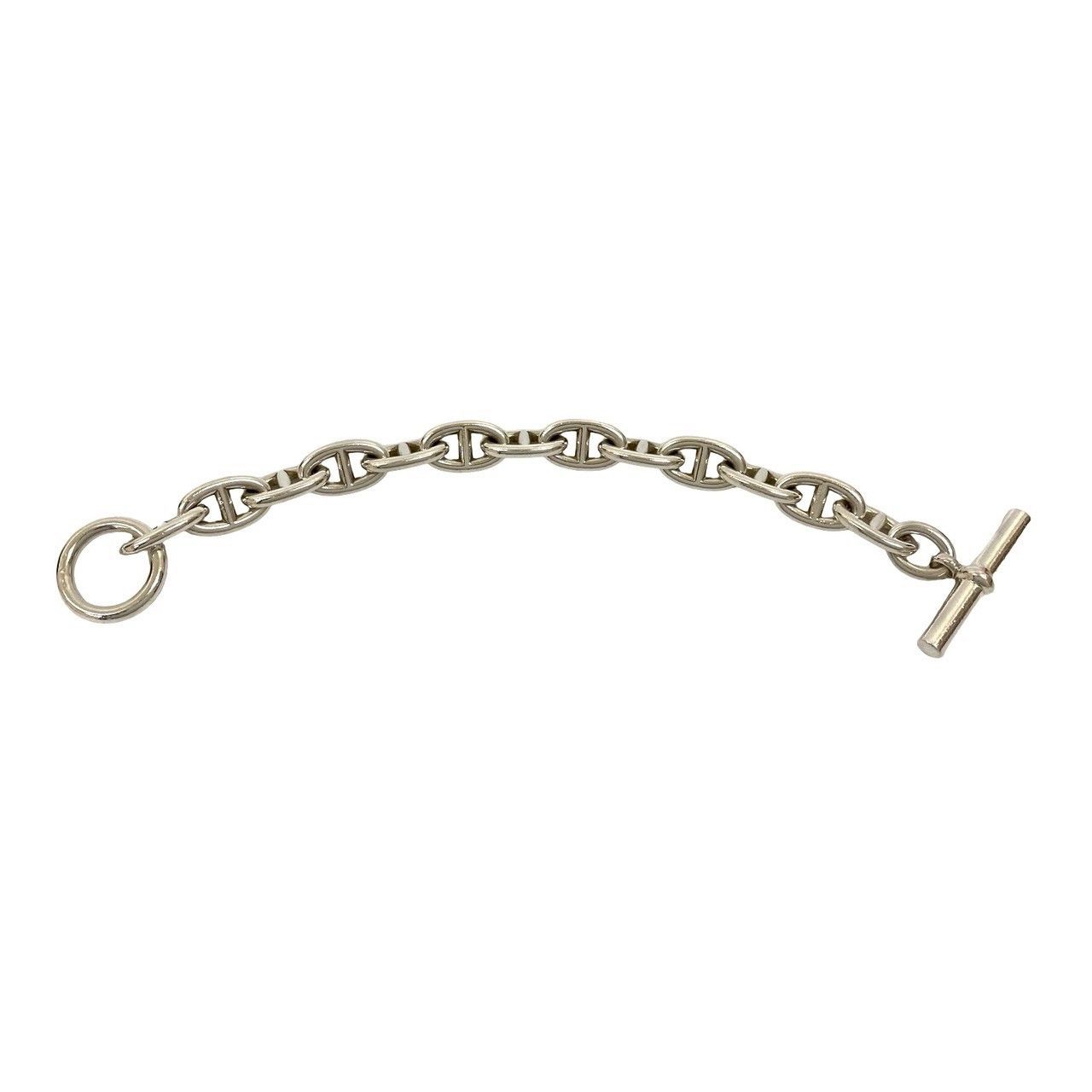 Hermes Hermes Hermes Chaine d'Ancre Silver 925 Bracelet Metal Bracelet Size ONE SIZE - 6 Thumbnail