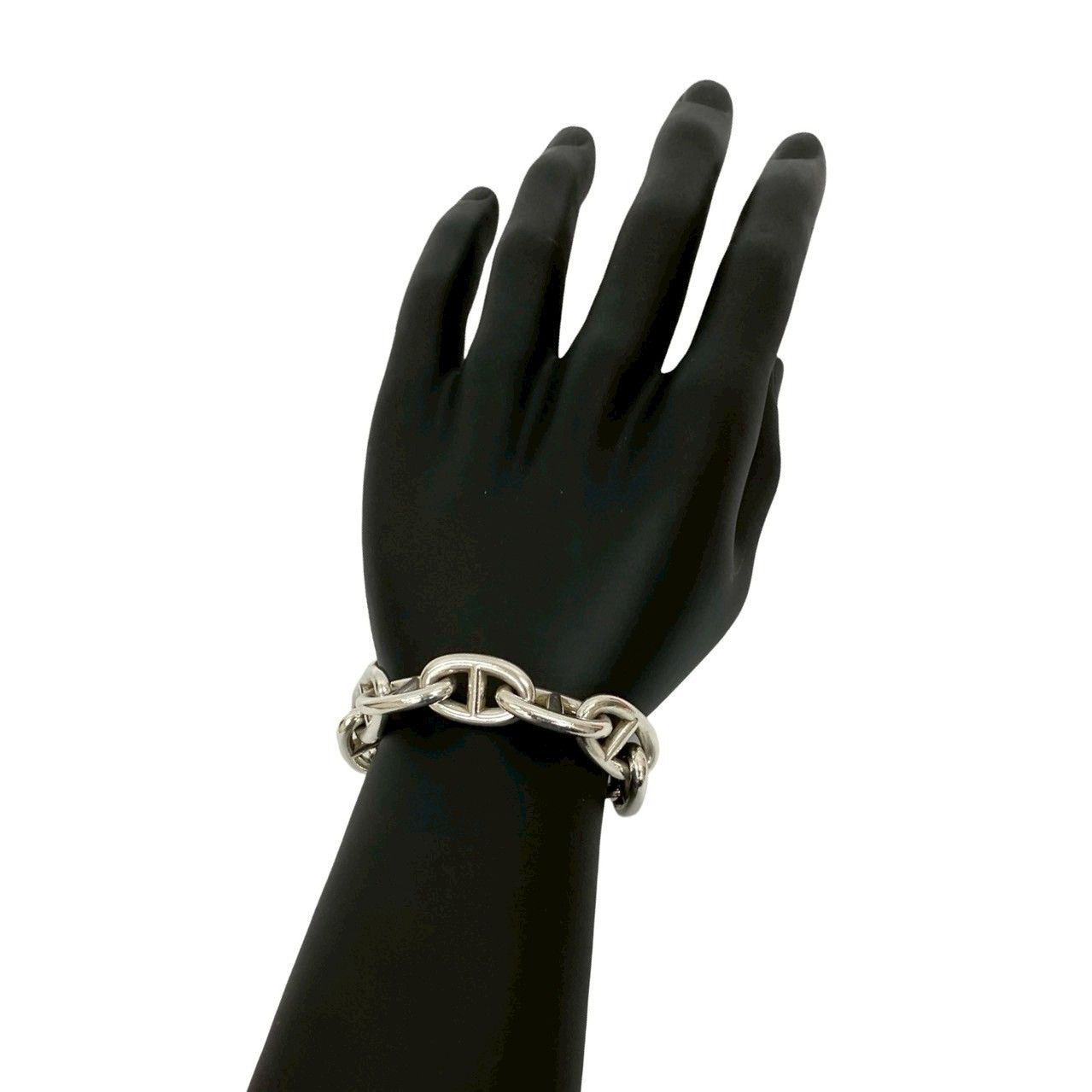 Hermes Hermes Hermes Chaine d'Ancre Silver 925 Bracelet Metal Bracelet Size ONE SIZE - 2 Thumbnail